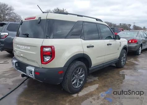 2025 Ford Bronco Sport Big Bend z USA, uszkodzony, nr VIN 3FMCR9BN7SRE92931